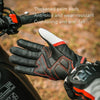 BSDDP RHA0119 Motorcycle Breathable Sheepskin Glove, Size: XL(White)