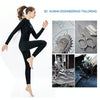 SLINX 1714 3mm Neoprene Super Elastic Warm Long-sleeved Full Body One-piece Wetsuit for Women, Size: XS
