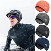 Outdoor Sports Warm Ear Hat Helmet Lining Winter Riding Skull Cap, Size: Free Code(Orange)