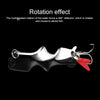 Rotating Metal Spinner Fishing Lure Hard Baits Fish Hook Tackle, Weight:10g