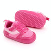D2540 Autumn And Winter Soft Soled Walking Shoes Baby Shoes For 0-1 Years Old, Size: 13cm(Rose Red)