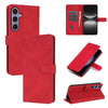 For Samsung Galaxy S25+ 5G AZNS Skin Feel Calf Texture Flip Leather Phone Case(Red)