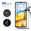 For Xiaomi Poco M5 2pcs ENKAY Full Glue 0.26mm 9H 2.5D Tempered Glass Full Film