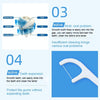 BMBO Portable Boxed Care Floss Stick Disposable Dental Care Floss Stick 50 / Pack