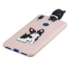 For Huawei Y7 2019 3D Cartoon Pattern Shockproof TPU Protective Case(Cute Dog)