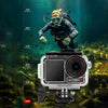 For DJI Osmo Action 5 Pro / 3 / 4 60m Underwater Waterproof Housing Diving Case (Transparent)