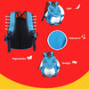 Cartoon School Bag Dinosaur Backpack For Children(Blue)