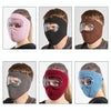 2 PCS XBG-9123 Pellets Riding Windproof HD Goggles Anti-Fog Mask(Black)