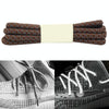 Reflective Shoe laces Round Sneakers ShoeLaces Kids Adult Outdoor Sports Shoelaces, Length:120cm(Brown)