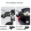 Motorcycle Car Dual USB Mobile Phone Charger With Cigarette Lighter Interface Multi-function Digital Display Car Charger, Style:DYUK Blue Light