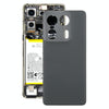 Motorola Moto X50 Ultra Back Cover Replacement (Black)