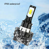 2pcs H11B 3570 2LED 80W Car Headlight Bulbs High Bright Fog Lights(Yellow)