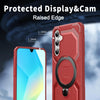For Samsung Galaxy A16 5G Frosted MagSafe Holder Phone Case(Red)