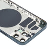 iPhone 12 Pro Back Cover, SIM Tray & Buttons (Blue)