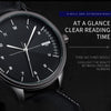 YAZOLE 502 Arabic Numerals Men Business Watch Fashion Quartz Watch(Silver Shell White Tray Brown Belt)