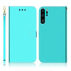 For Huawei P30 Pro Imitated Mirror Surface Horizontal Flip Leather Case with Holder & Card Slots & Wallet & Lanyard(Mint Green)