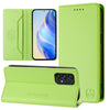 For Samsung Galaxy A53 5G RC01 Dual-Folded Magnetic Suction RFID Leather Phone Case(Grass Green)