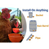 Automatic Chicken Waterer Cups Chicken Water Feeder Random Color