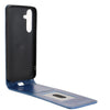 For Samsung Galaxy S24 FE 5G Magnetic Vertical Flip Leather Phone Case(Blue)
