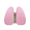 5297 Car Massage Seat Cushion(Beige with Pink)