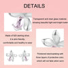 S925 Sterling Silver Platinum Plated Flower Earrings For Women(SCE1723)