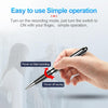 Q96 Intelligent HD Digital Noise Reduction Recording Pen, Capacity:128GB(Black)