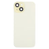 iPhone 15 Battery Cover with MagSafe & Camera Lens Cover - Yellow