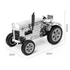 Tractor High Difficulty Building Block Adults Handmade Assembly Power Strip Linkage Mechanical Toy Metal Assembly Model