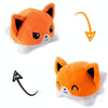 15cm Flipped Doll Double-Sided Expression Flipped Animal Cartoon Doll Plush Toy(Orange Puppy)