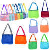 Children Shell Collection Bag Beach Toys Organizer Storage Bag(Red Navy)