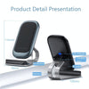 Z01 15W Multifunctional Desktop Wireless Charger with Stand Function, Spec: VIP Cryogenics (Black)