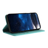 For Samsung Galaxy S23 Ultra 5G Strong Magnetic Frosted Flip Leather Phone Case(Light Blue)