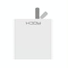 ROCK RH-PD64W T31 2C1A 65W Fast Charge Gallium Nitride Travel Charger, Specification: Single Piece, CN Plug(White)