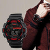 SKMEI 1243 Men Sports Watch Outdoor Waterproof Digital Watch(Golden)