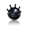 Motorcycle CNC Aluminum Alloy Crown Fuel Tank Cap Suitable For Harley 883 / XL / 1200 / 48 / 72(Black)