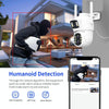 5MP Dual Lens WiFi Security Camera 10x Zoom - AU Plug