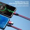 ENKAY 6-in-1 PD60W USB-A / Type-C to Type-C / 8 Pin / Micro USB Magnetic Fast Charging Cable, Cable Length:2m(Purple)