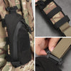 KOSIBATE Outdoor Sports Nylon Shoulder Strap Bag Accessory Sundry Bag (Khaki)
