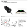 FM29B Bluetooth FM Transmitter Hands-free Car Kit, Car Charger, For iPhone, Galaxy, Sony, Lenovo, HTC, Huawei, and other Smartphones