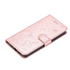 For Samsung Galaxy A26 5G Global Cat Bee Embossing Pattern Shockproof Leather Case(Rose Gold)