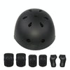 7 In 1 Children Roller Skating Protective Gear Set, Size: S(Black)