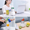 Car Mini Refrigerator Portable Household Freezer Refrigeration Cup(White)
