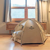 Naturehike NH21ZP014 Outdoor Hexagonal Cotton Breathable Pet Tent (Quicksand gold)