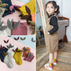Girls Fashion Personality Wings Socks Baby Cotton Socks, Color:White(S)