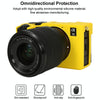 For Sony ILCE-7CM2 / A7C II / A7CR Glossy Soft Silicone Protective Case(Yellow)