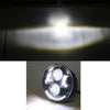 5.75 inch DC12V 6000K-6500K 40W Car LED Headlight for Harley(Black)