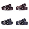 BULL CAPTAIN 01 Pin Buckle Thickened Cowhide Wear-Resistant Belt, Length: 115cm (Burr Brown)
