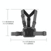 PULUZ Adjustable Body Mount Belt Chest Strap with J Hook Mount & Long Screw & Phone Clamp