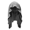 65x30cm U Shape Cold Feeling Hooded Towel Beach Camping Fitness Sun Protection Quick Drying Sports Cooling Headband(Gray)