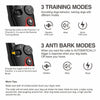 Dog Training Collar, 2 Dogs, Anti Bark, Remote, Rechargeable, Red+Orange